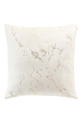 Coussin déhoussable Marius - 45 x 45 cm - Blanc cassé