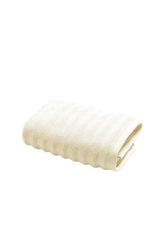 Serviette de toilette Maya - Ivoire - 50 x 90 cm