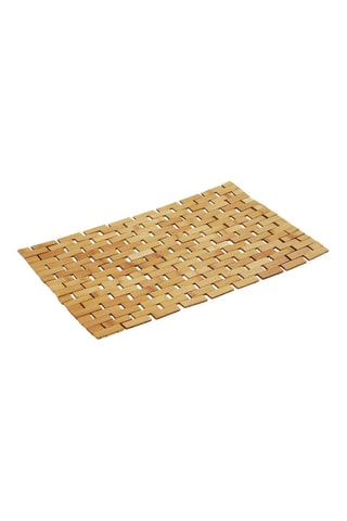 Tapis de bain en bambou Hanoi - Naturel - 38 x 60 cm