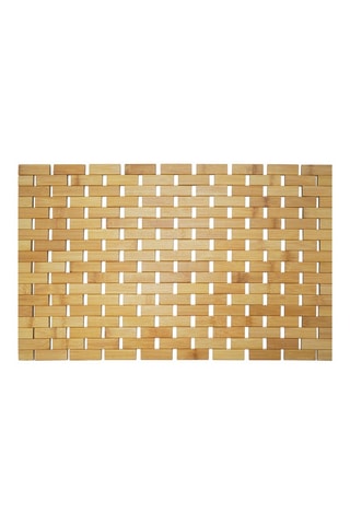 Tapis de bain en bambou Hanoi - Naturel - 38 x 60 cm