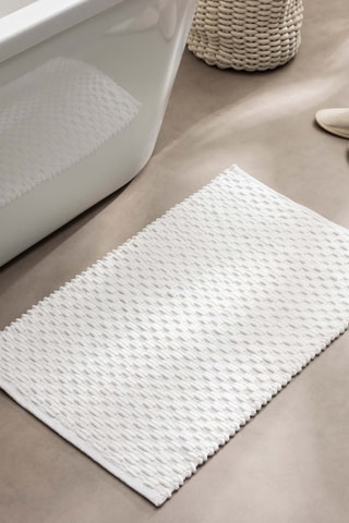 Tapis de bain Lois - Naturel - 50 x 80 cm