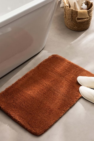 Tapis de bain Mael - Terracotta