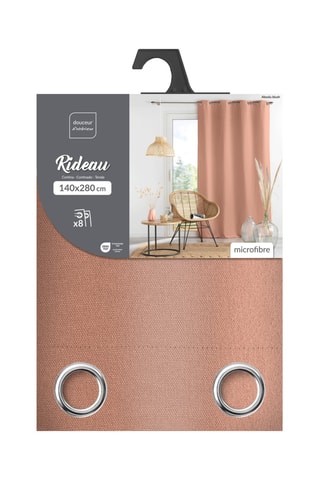 Rideau Absolu - Rose - 140 x 280 cm