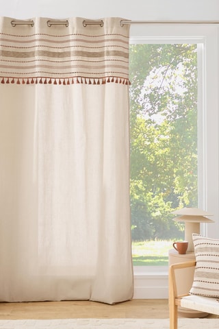 Rideau Stripe - Ecru - 140 x 240 cm
