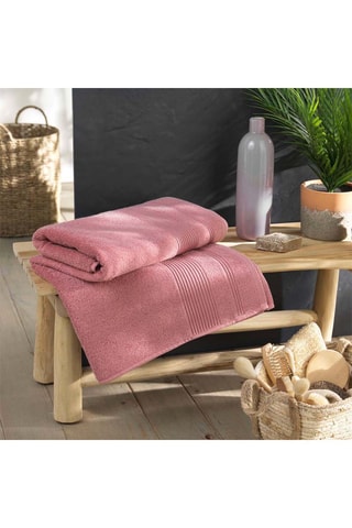 2 x Drap de bain Tendresse Rose