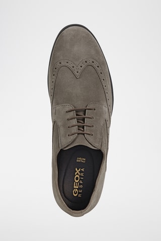 Derbys en nubuck - Taupe