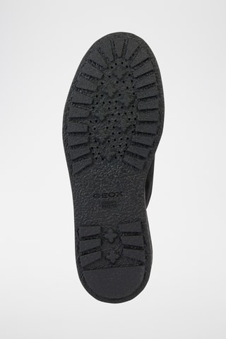 Richelieus compensés en nubuck Elidea - Noir