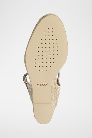 Espadrilles compensées en nubuck Gelsa - Ciel