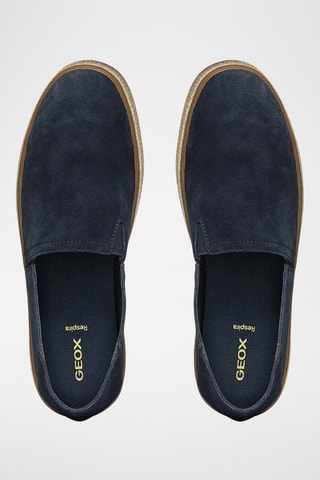 Alpargatas Pantelleria de piel bovina nobuk - Negro