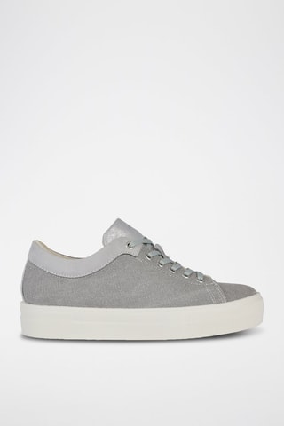 Tenis con plataforma Claudin - Gris claro