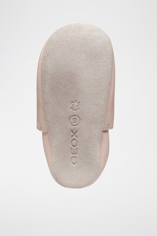 Chaussons en cuir nappa Gloviedoo - Rose