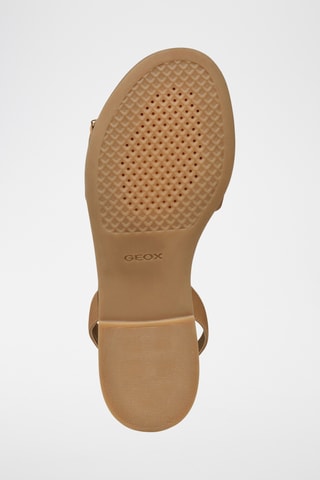 Sandales en cuir de mouton nappa Naileen - Beige