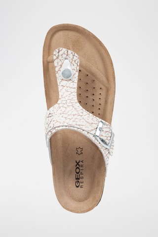 Sandales en cuir Brionia - Blanc
