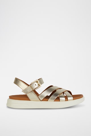 Sandales en cuir Xand - Doré