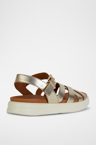 Sandales en cuir Xand - Doré