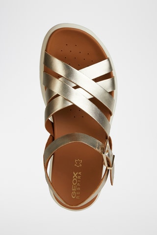 Sandales en cuir Xand - Doré