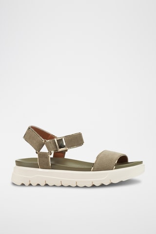 Sandales en nubuck Xand - Taupe