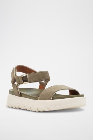 Sandales en nubuck Xand - Taupe