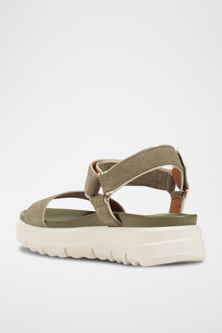 Sandales en nubuck Xand - Taupe