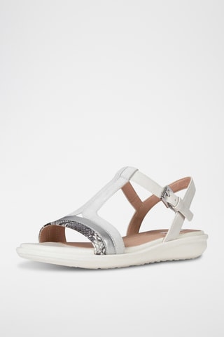 Sandales en cuir Jearl - Ecru