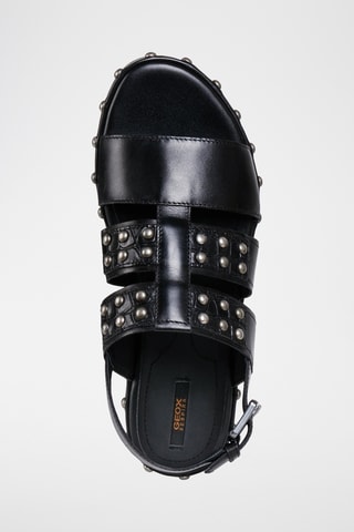 Sandales en cuir Kolleen - Noir
