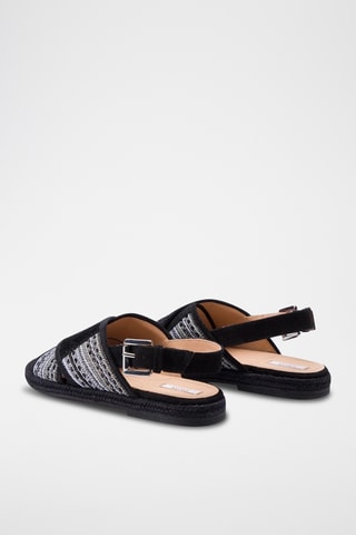 Sandales en cuir Kolleen - Noir