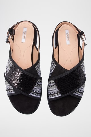 Sandales en cuir Kolleen - Noir