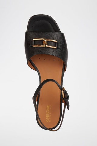 Sandales en cuir New Eraklia 15  - Noir