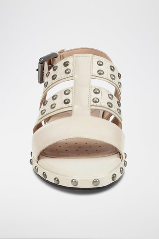 Sandales en cuir Kolleen Ecru