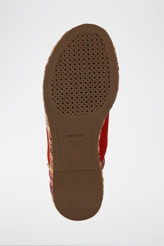 Sandales plateformes en cuir de chèvre Shakima - Rouge et fuchsia
