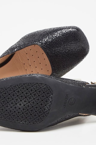 Sandales à talons en cuir de chèvre nubuck Seyla Noir