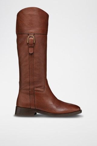 Botas de piel Tormalina - Marrón