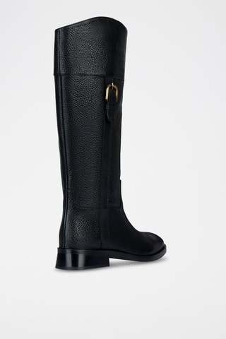 Botas de piel Tormalina - Negro