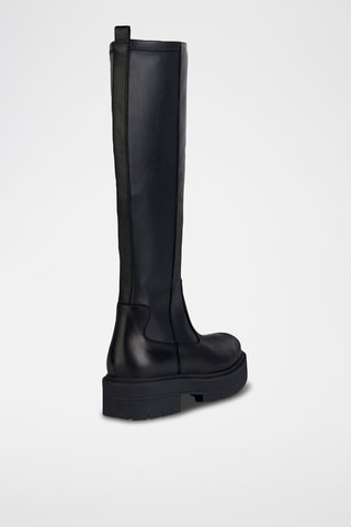 Botas de piel Spherica - Negro