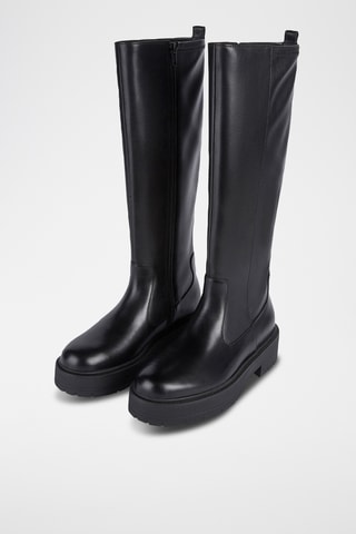 Botas de piel Spherica - Negro