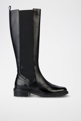 Botas de piel Walk Pleasure - Negro