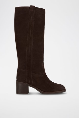 Botas de nobuk Giulila - Marrón