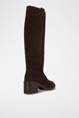 Botas de nobuk Giulila - Marrón