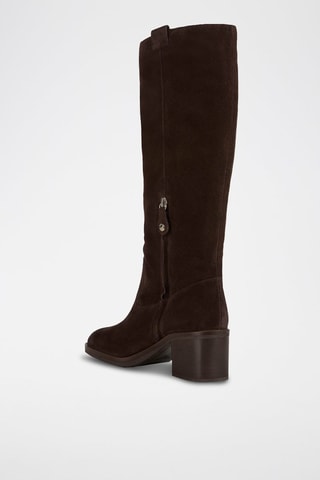 Botas de nobuk Giulila - Marrón