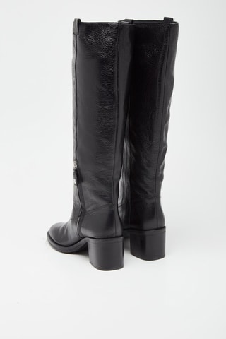 Botas de piel Giaulila - Negro