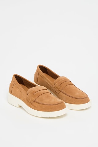 Mocassins en nubuck Spherica - Camel 