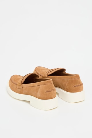 Mocassins en nubuck Spherica - Camel 
