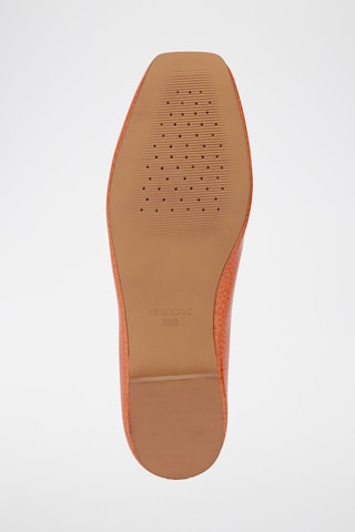 Mocassins vernis en cuir Marsilea - Orange