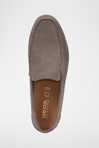 Mocassins en nubuck Siron - Gris clair