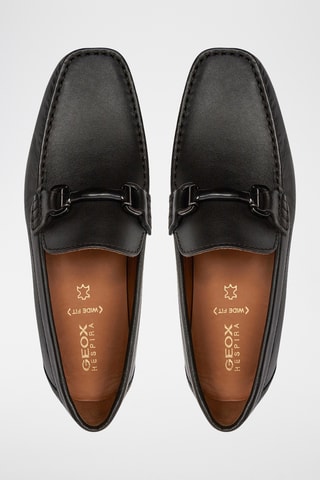 Mocassins en cuir Kosmopolis - Noir