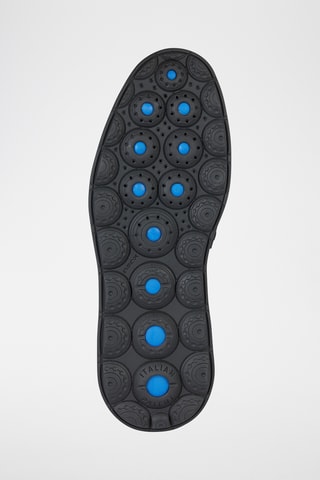 Mocassins en nubuck Spherica - Bleu marine