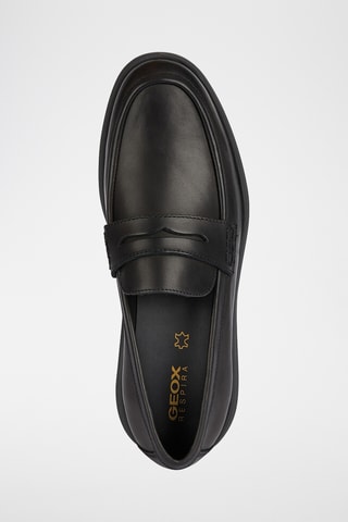 Mocassins en cuir Spherica - Noir