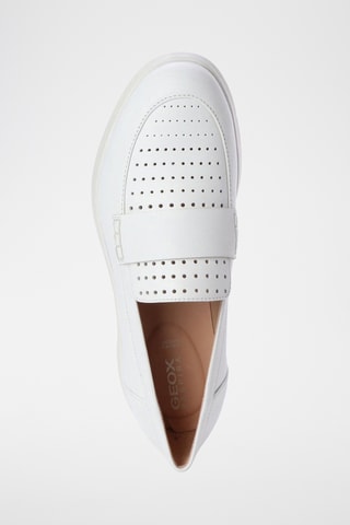 Mocassins en cuir Arjola - Blanc