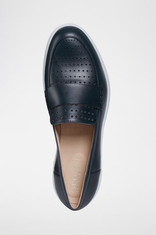 Mocassins en cuir Arjola - Bleu marine