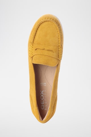 Mocassins en nubuck Vega - Moutarde